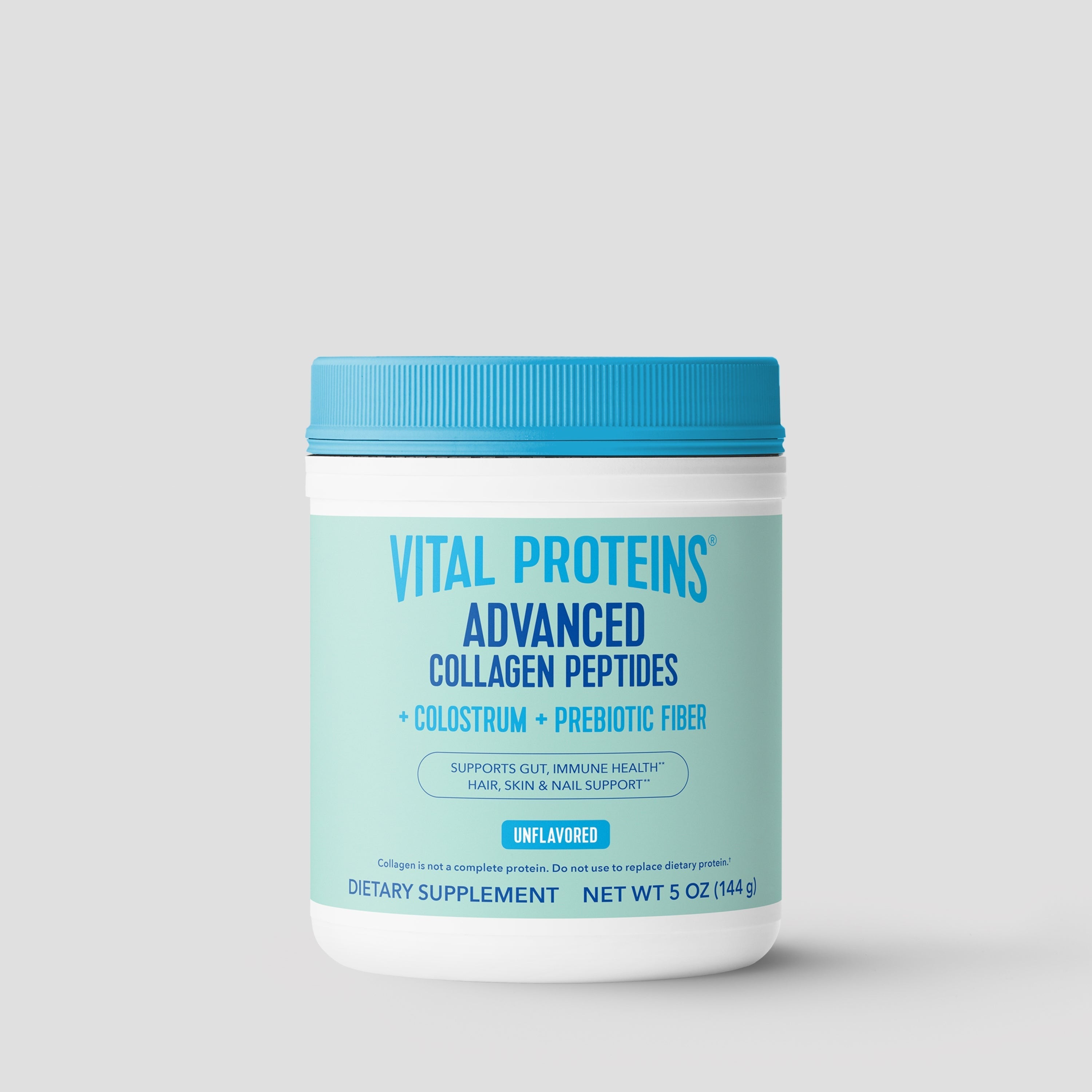 Advanced Collagen Peptides + Colostrum + Prebiotic Fiber