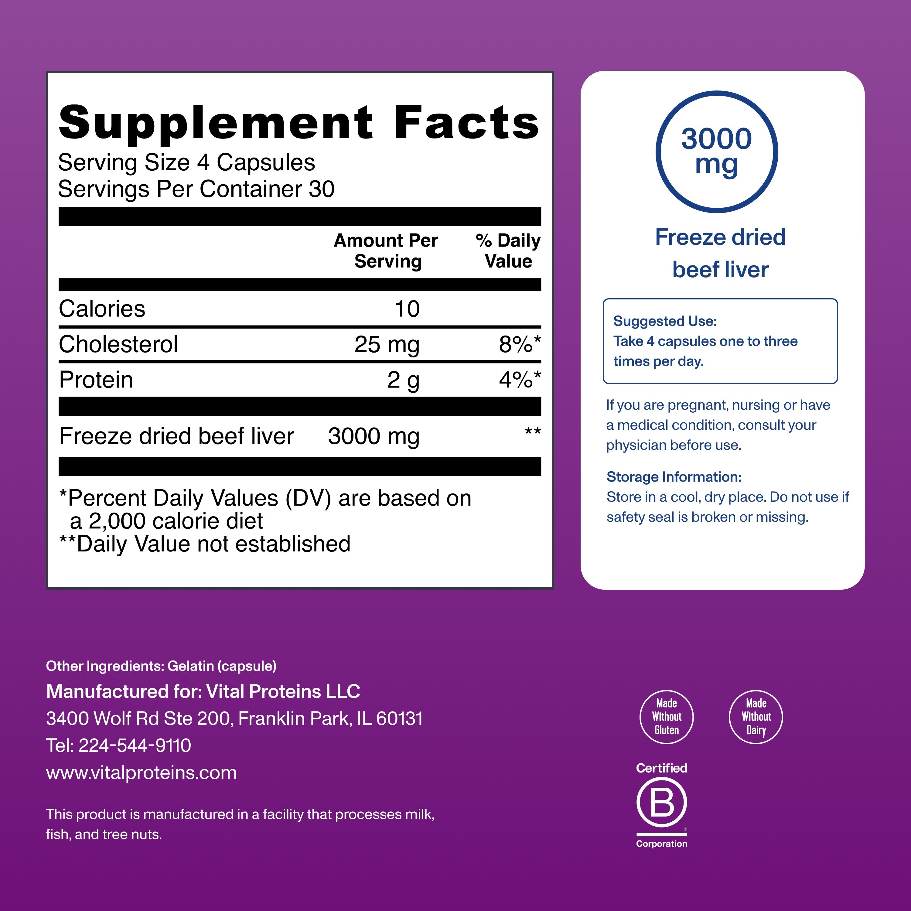 Beef Liver - Capsules
