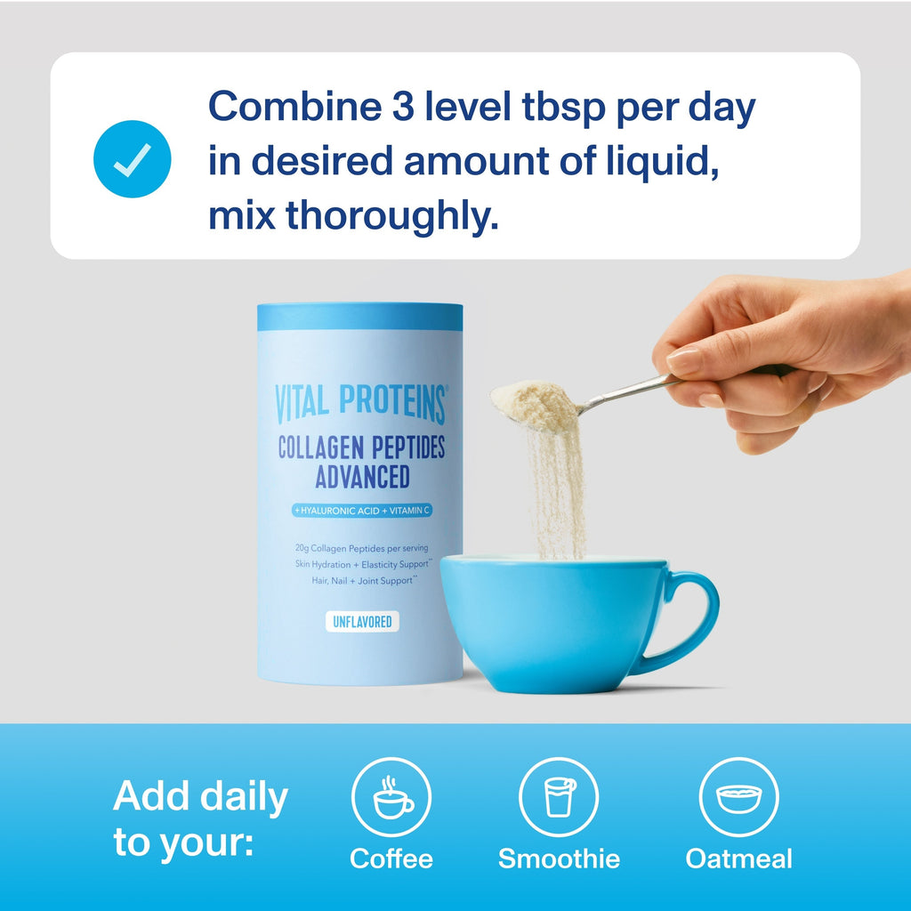 Collagen Peptides Advanced - with Hyaluronic Acid & Vitamin C