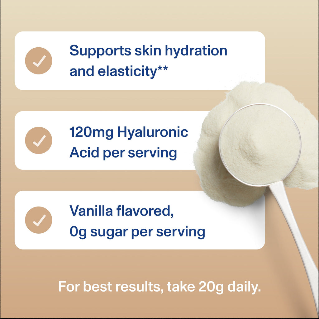 Vanilla Collagen Peptides Advanced - with Hyaluronic Acid & Vitamin C