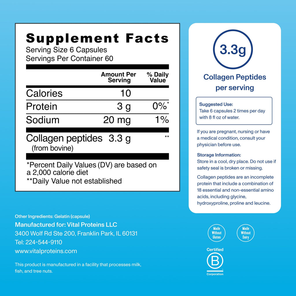 Collagen Peptides - Capsules
