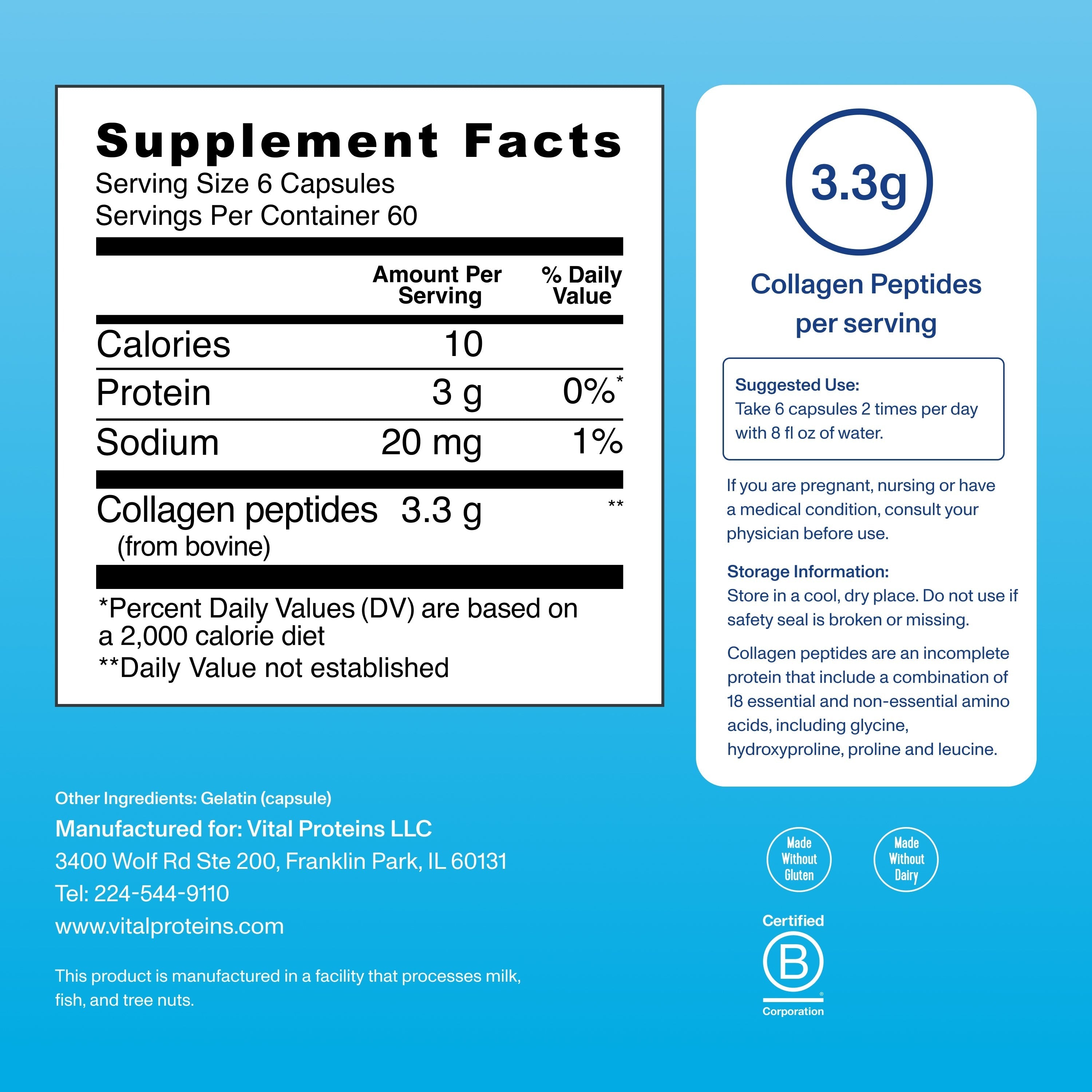 Collagen Peptides - Capsules