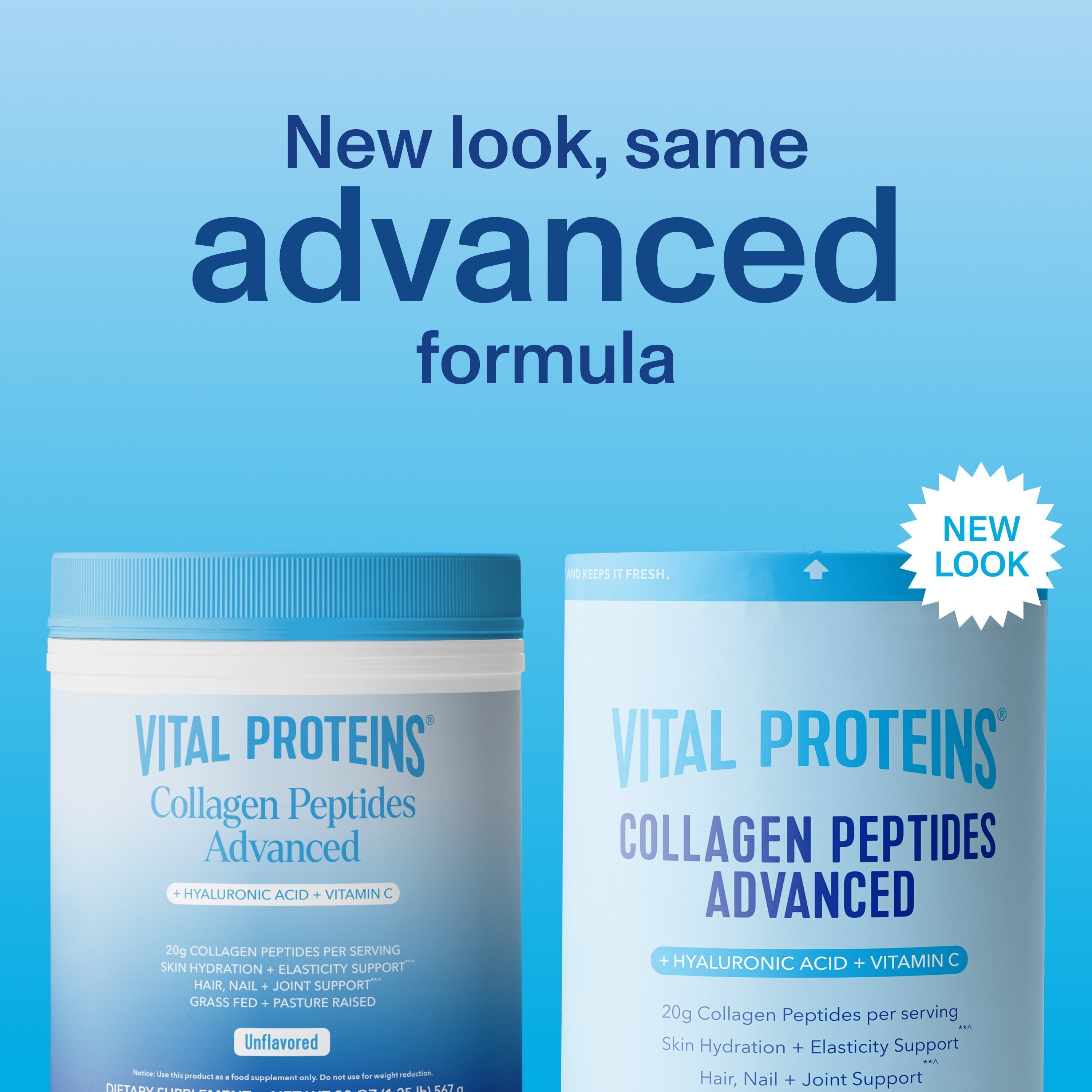 Collagen Peptides Advanced - with Hyaluronic Acid & Vitamin C