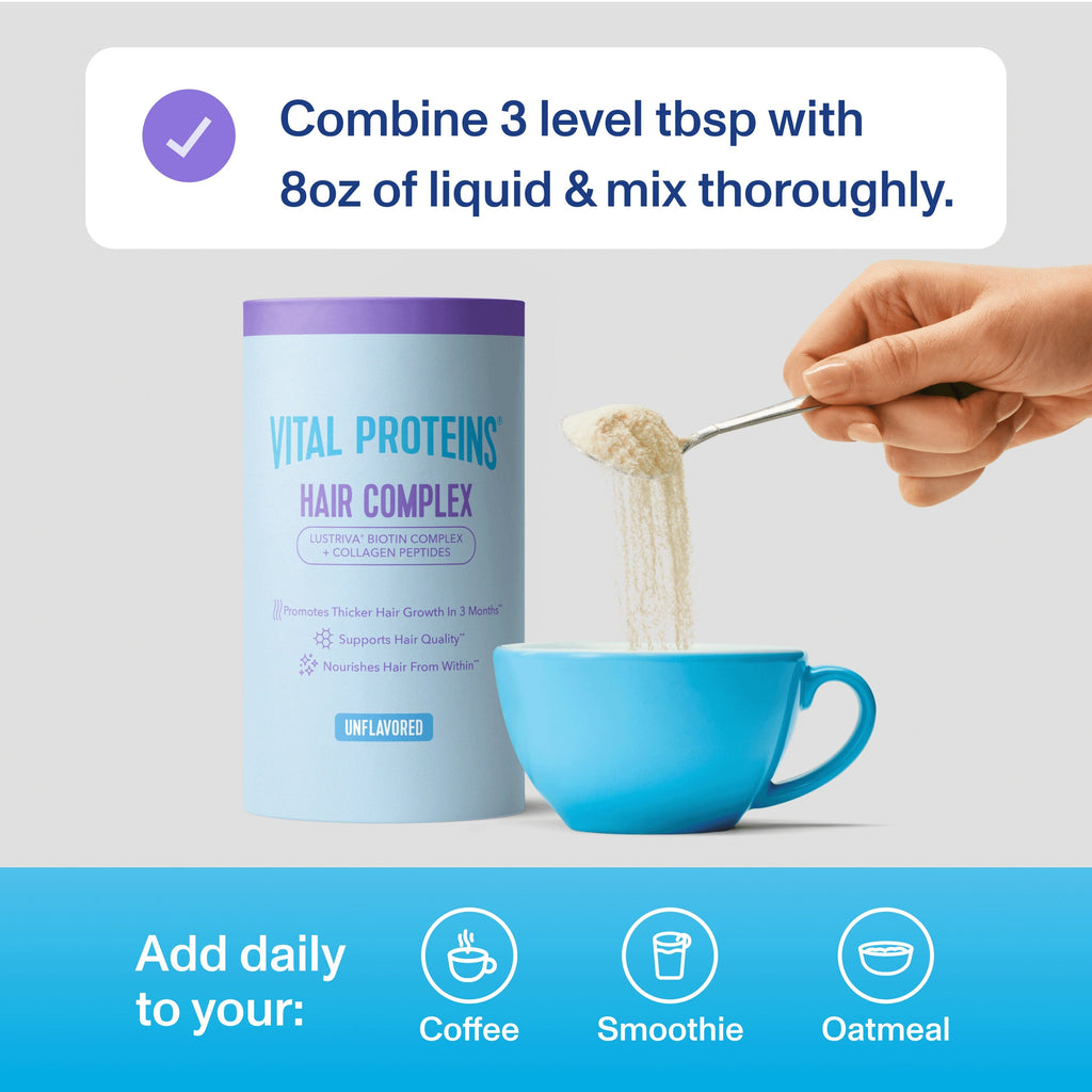 Hair Complex - with Lustriva biotin complex