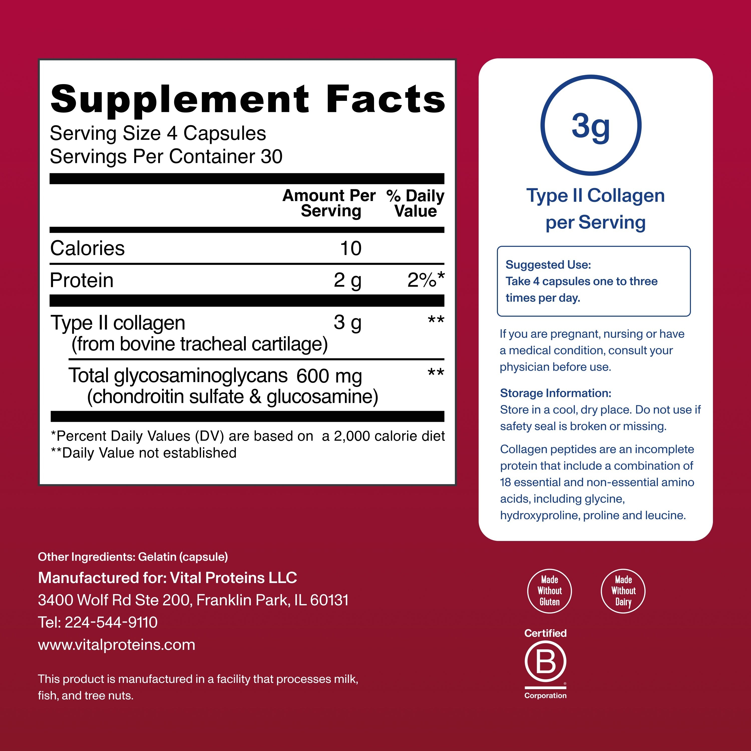 Cartilage Collagen - Capsules