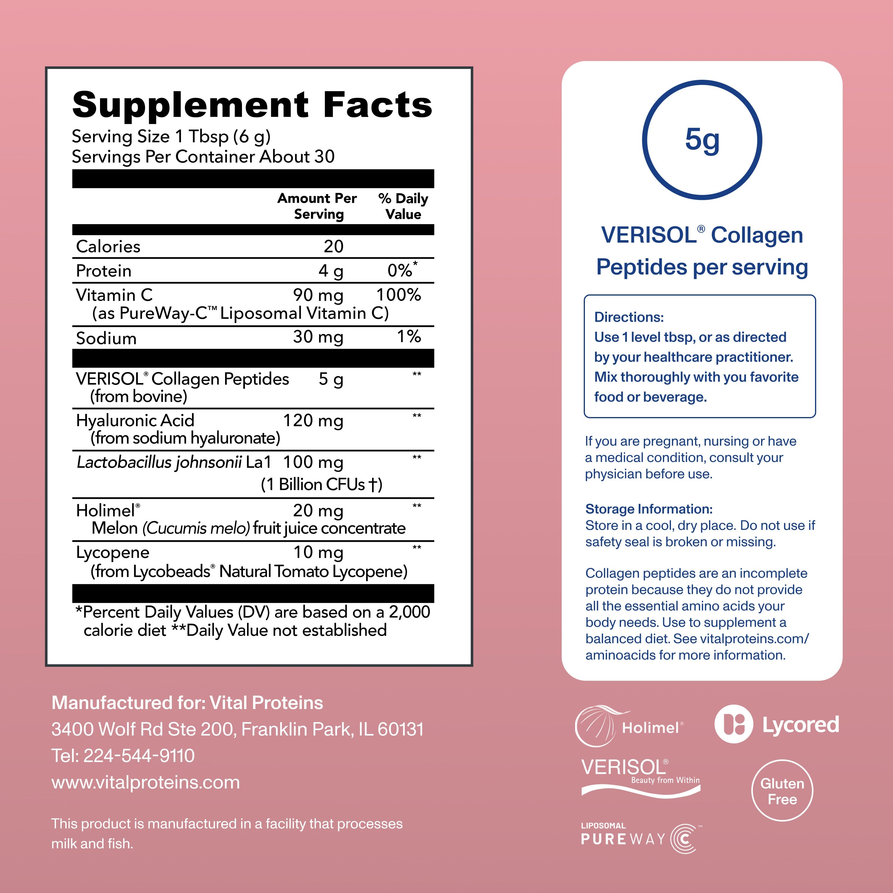 Skin Hydration & Antioxidant Support - Unflavored