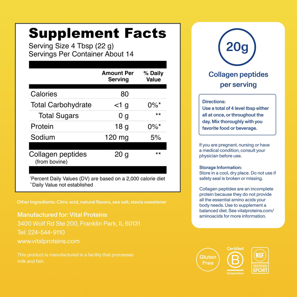 Lemon Collagen Peptides