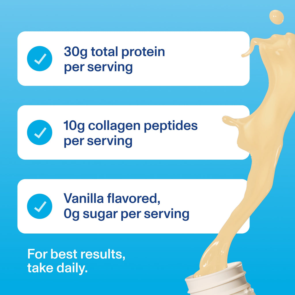 Vanilla Collagen & Protein Shake - Ready to Drink