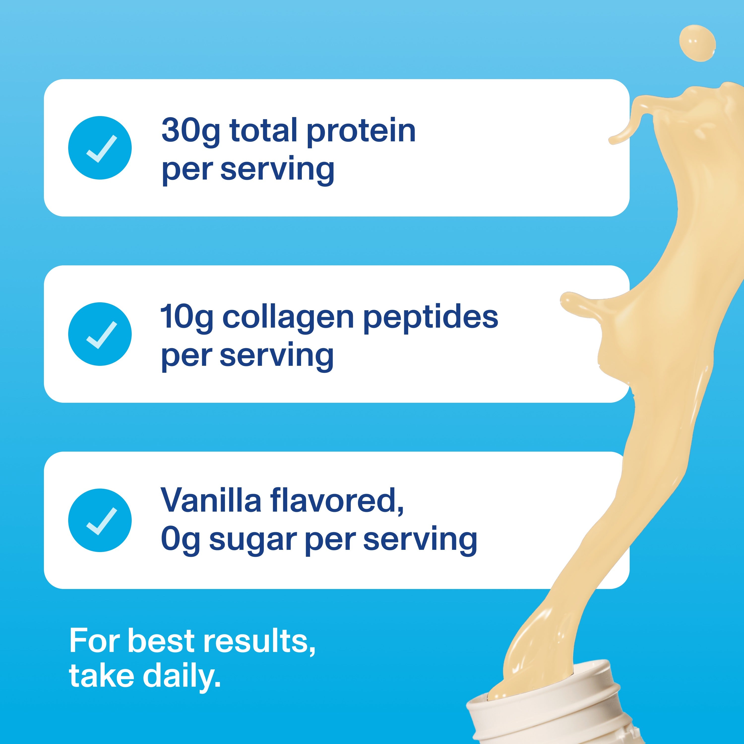 Vanilla Collagen & Protein Shake - Ready to Drink