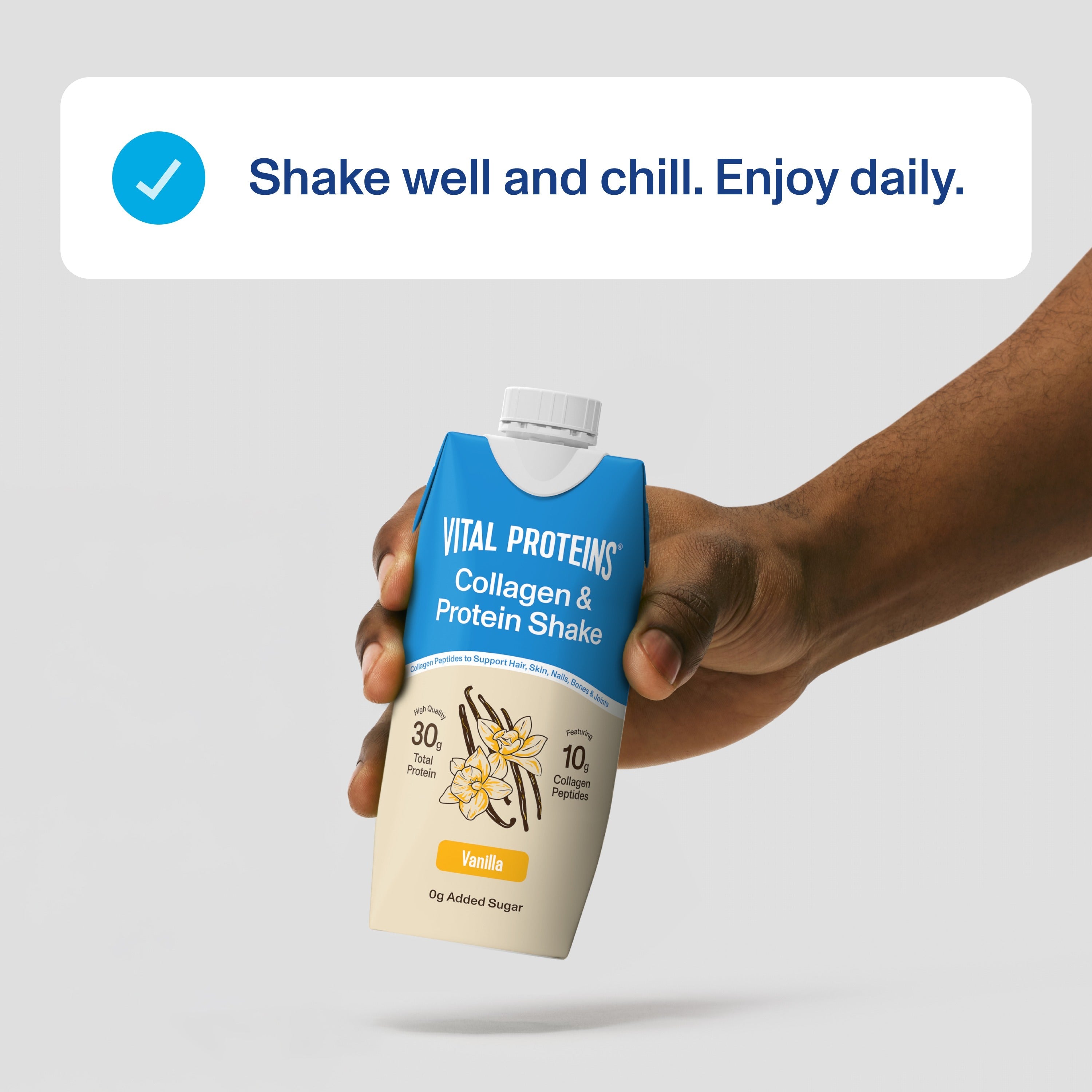 Vanilla Collagen & Protein Shake - Ready to Drink